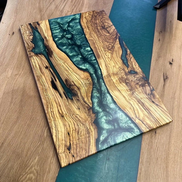 Green Olive Wooden Board - Art Wood Lab