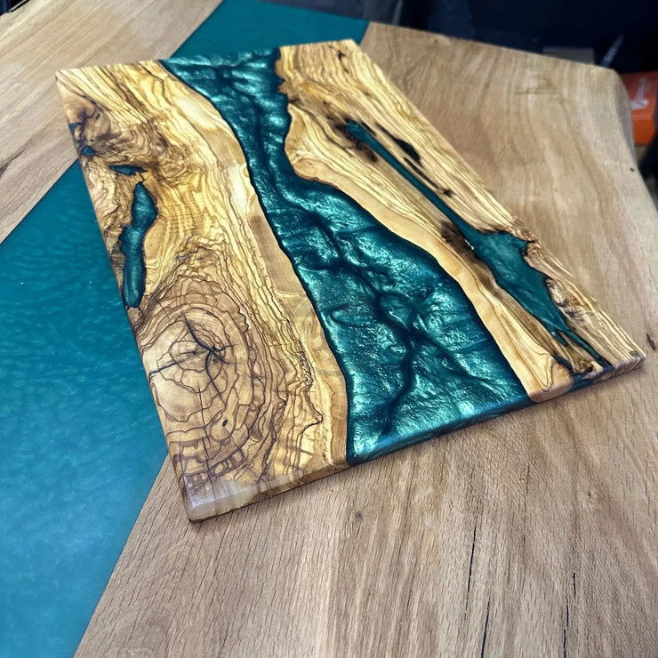 Green Olive Wooden Board - Art Wood Lab