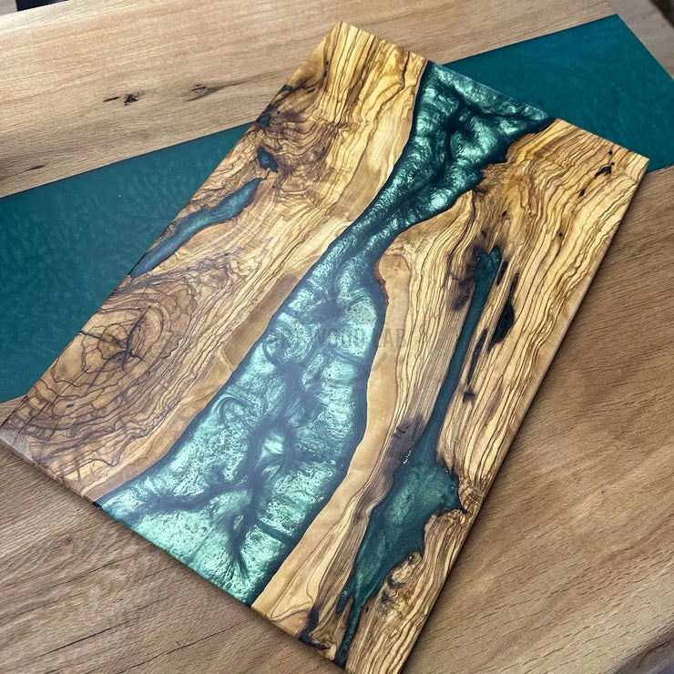 Green Olive Wooden Board - Art Wood Lab