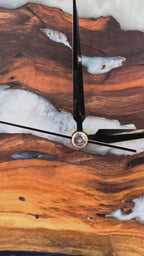Copper Coast Wood & Resin Wall Clock — product video 1